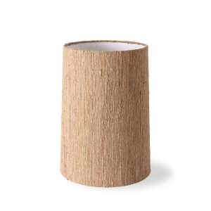 Paralume a cono hk living lampada marronestoneware