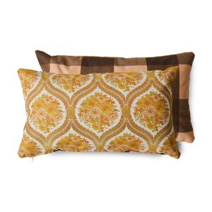 Cuscino stampato giallo hkliving
