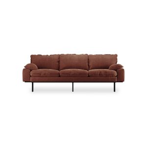 Divano retrò 3 posti hkliving reto sofa magnolia