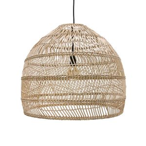 Lampada a sospensione a sfera in vimini hkliving