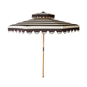 Striped patio umbrella hkliving